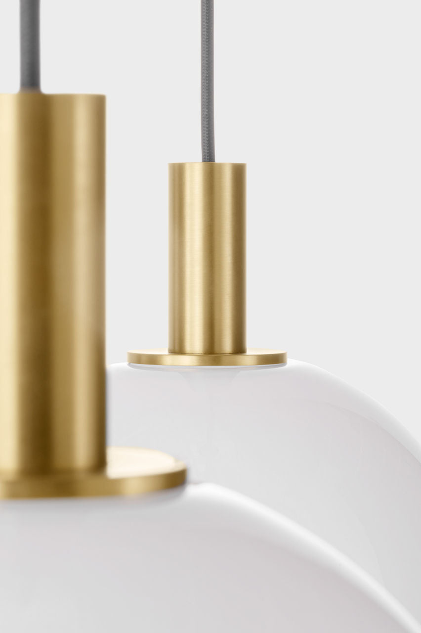 Torian Large Chandelier Burnished Brass