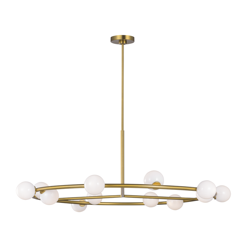 Altair Extra Large Chandelier Burnished Brass