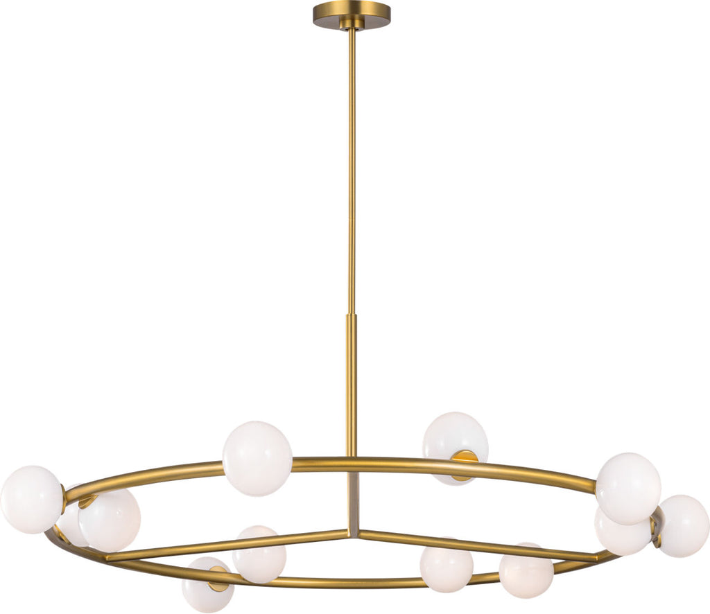 Altair Extra Large Chandelier Burnished Brass