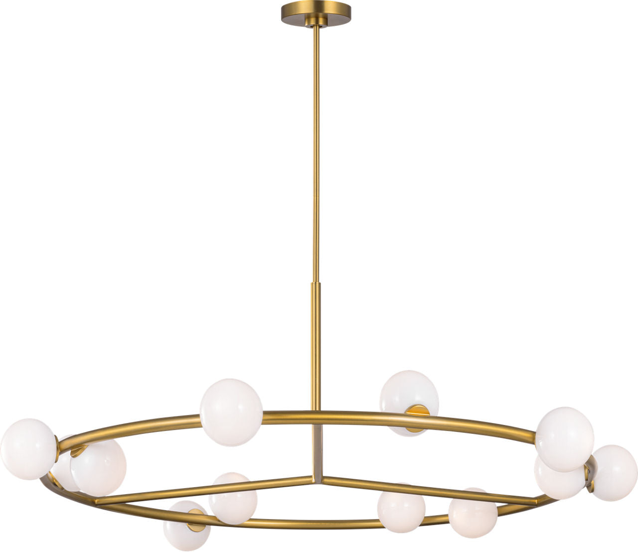 Altair Extra Large Chandelier Burnished Brass