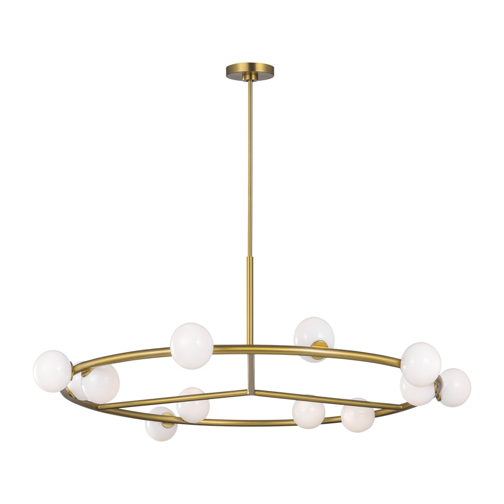 Altair Extra Large Chandelier Burnished Brass