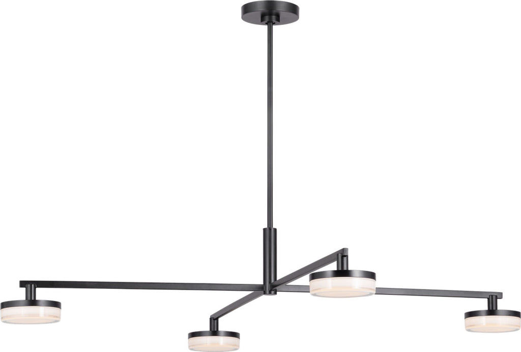 Khan Extra Large Chandelier Aged Iron Bulbs Inc