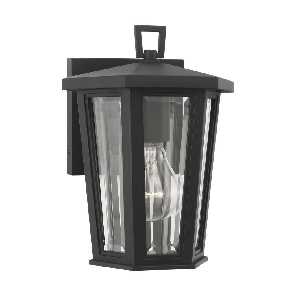 Witley Mini Wall Lantern Textured Black