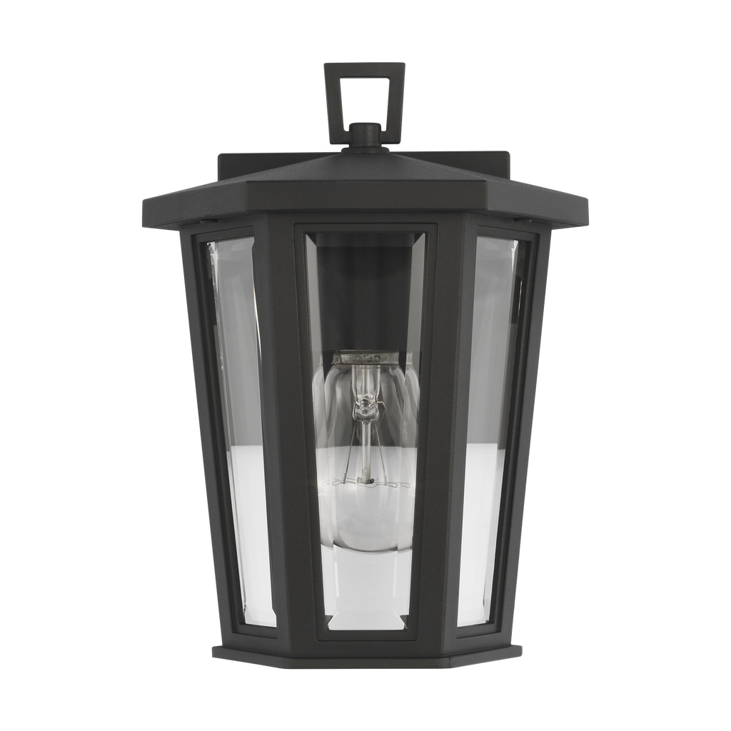 Witley Mini Wall Lantern Textured Black