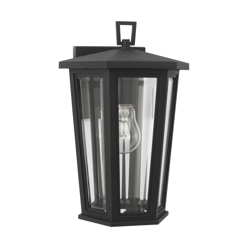 Witley Small Wall Lantern Textured Black