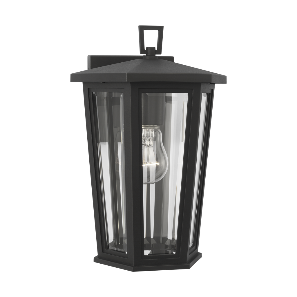 Witley Small Wall Lantern Textured Black