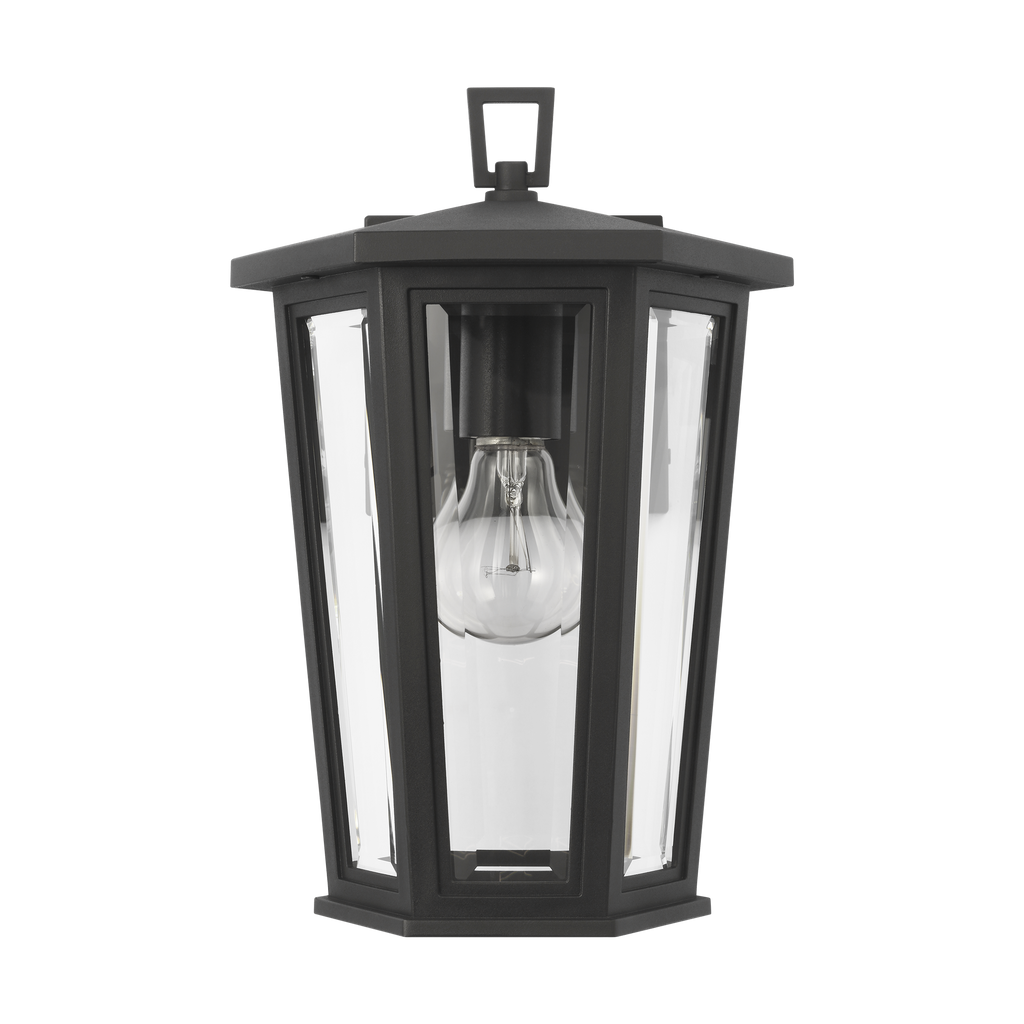 Witley Small Wall Lantern Textured Black