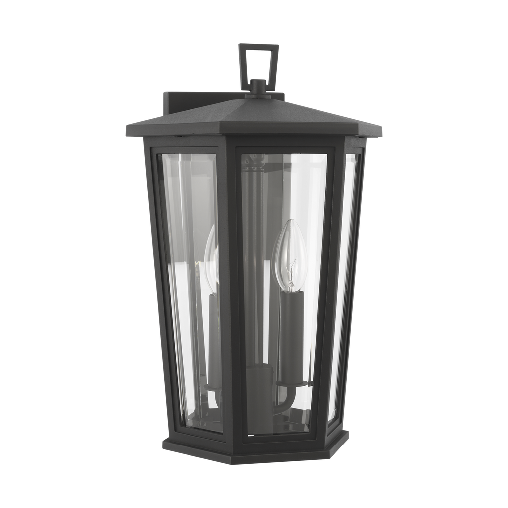 Witley Medium Wall Lantern Textured Black