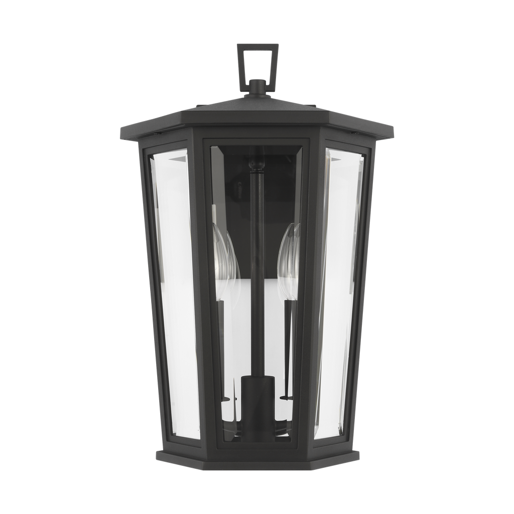 Witley Medium Wall Lantern Textured Black