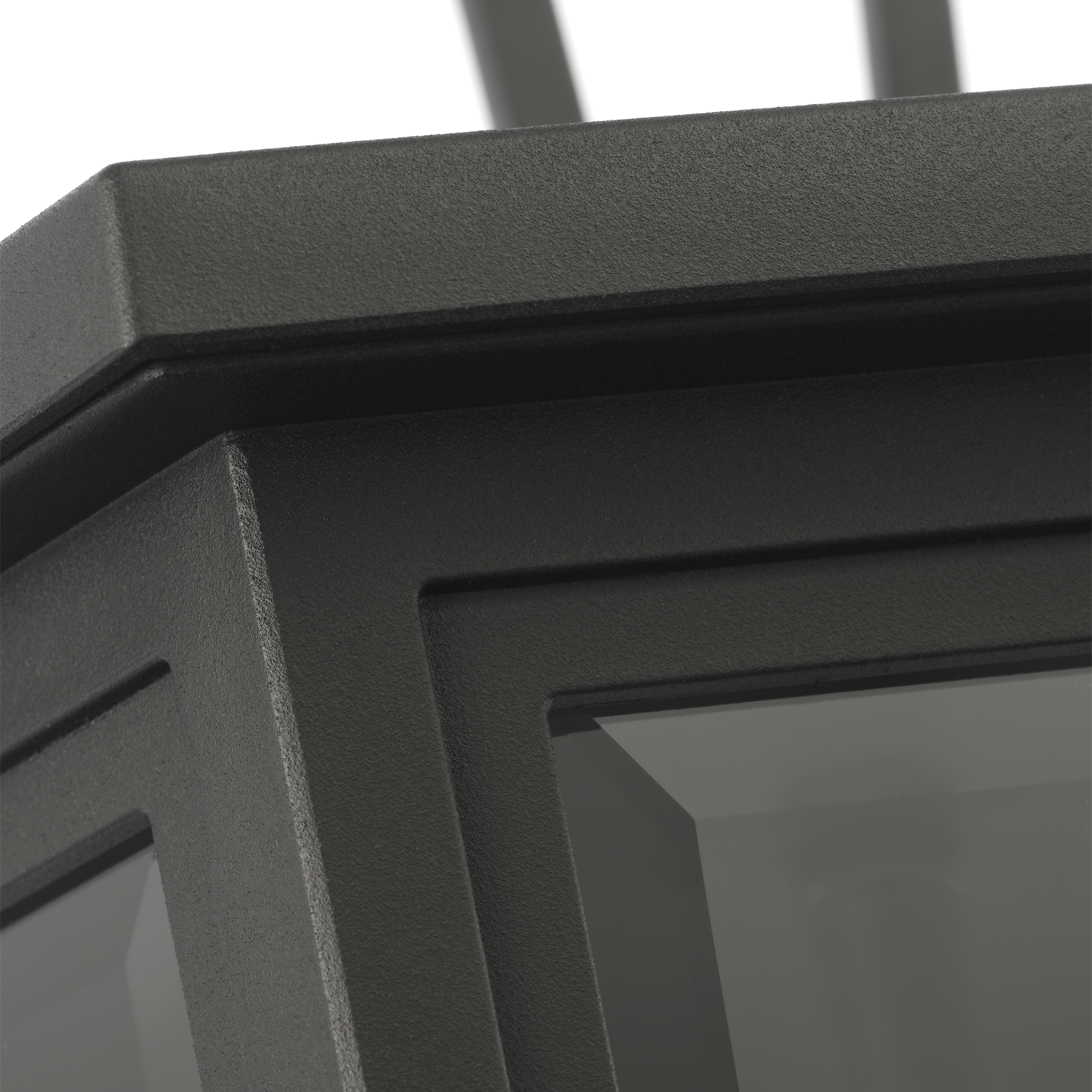 Witley Large Wall Lantern Textured Black