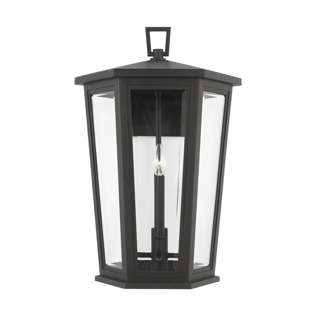 Witley Extra Large Wall Lantern Textured Black