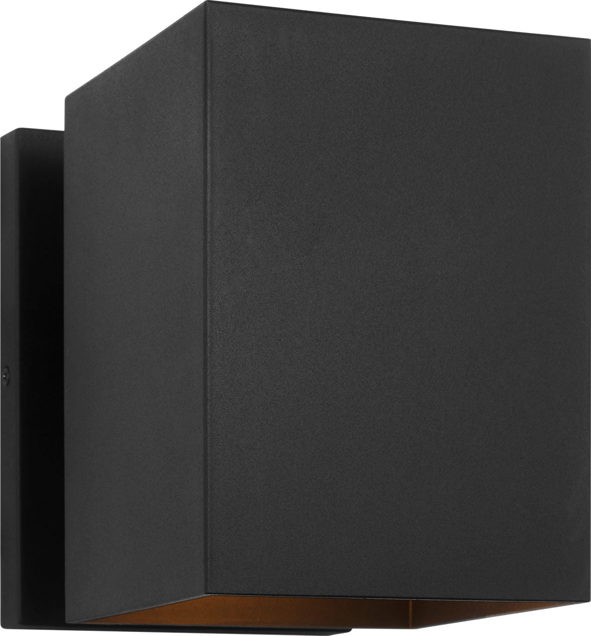 Pohl StoneStrong Small Lantern | Textured Black Bulb(s) Included