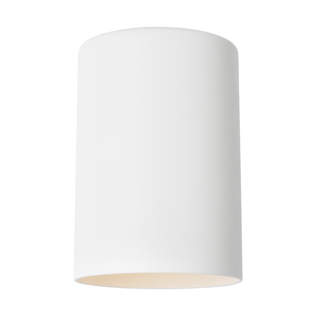 Outdoor Cylinders Small One Light Wall Lantern Outdoor Textured White Bulb(s) Included
