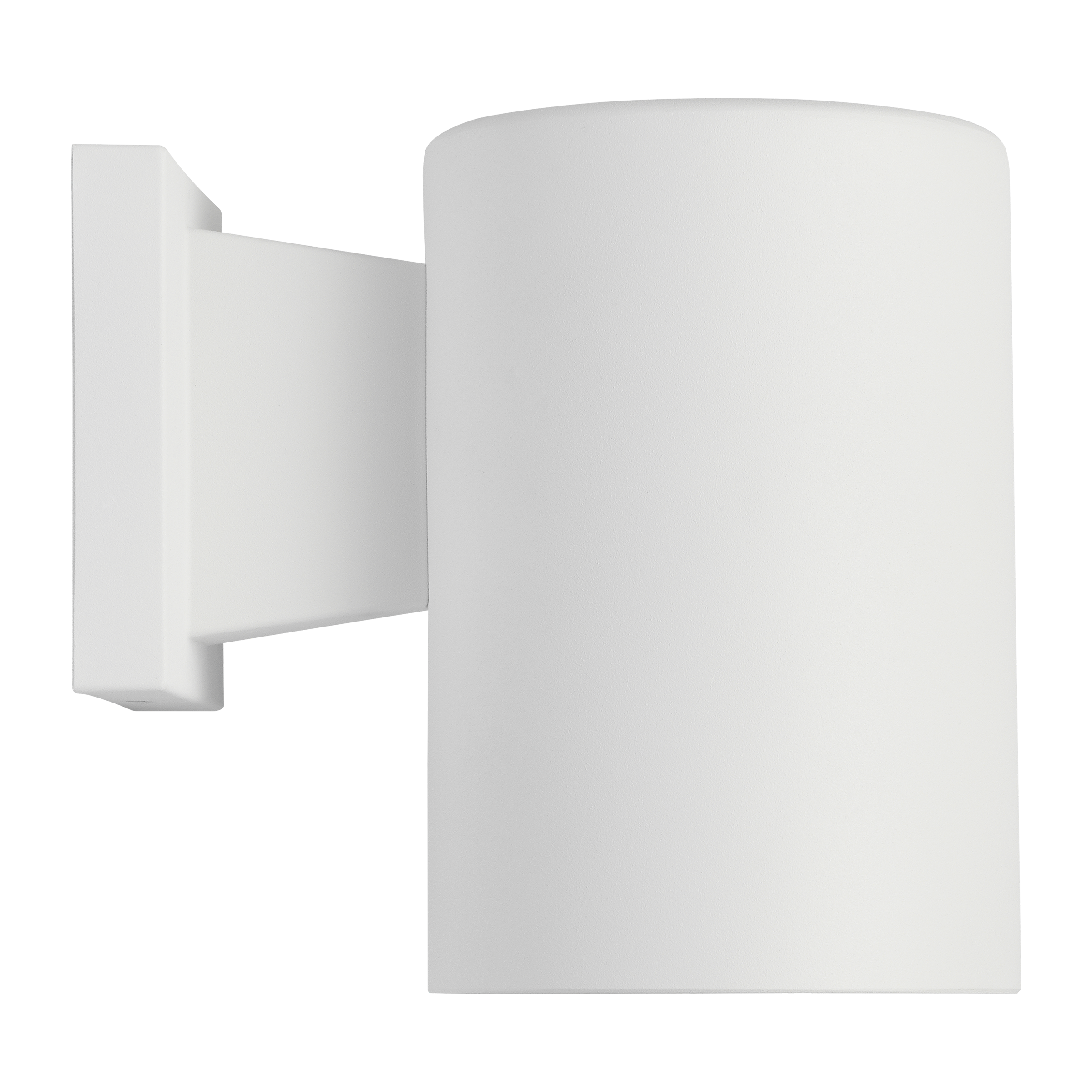Outdoor Cylinders Small One Light Wall Lantern Outdoor Textured White Bulb(s) Included
