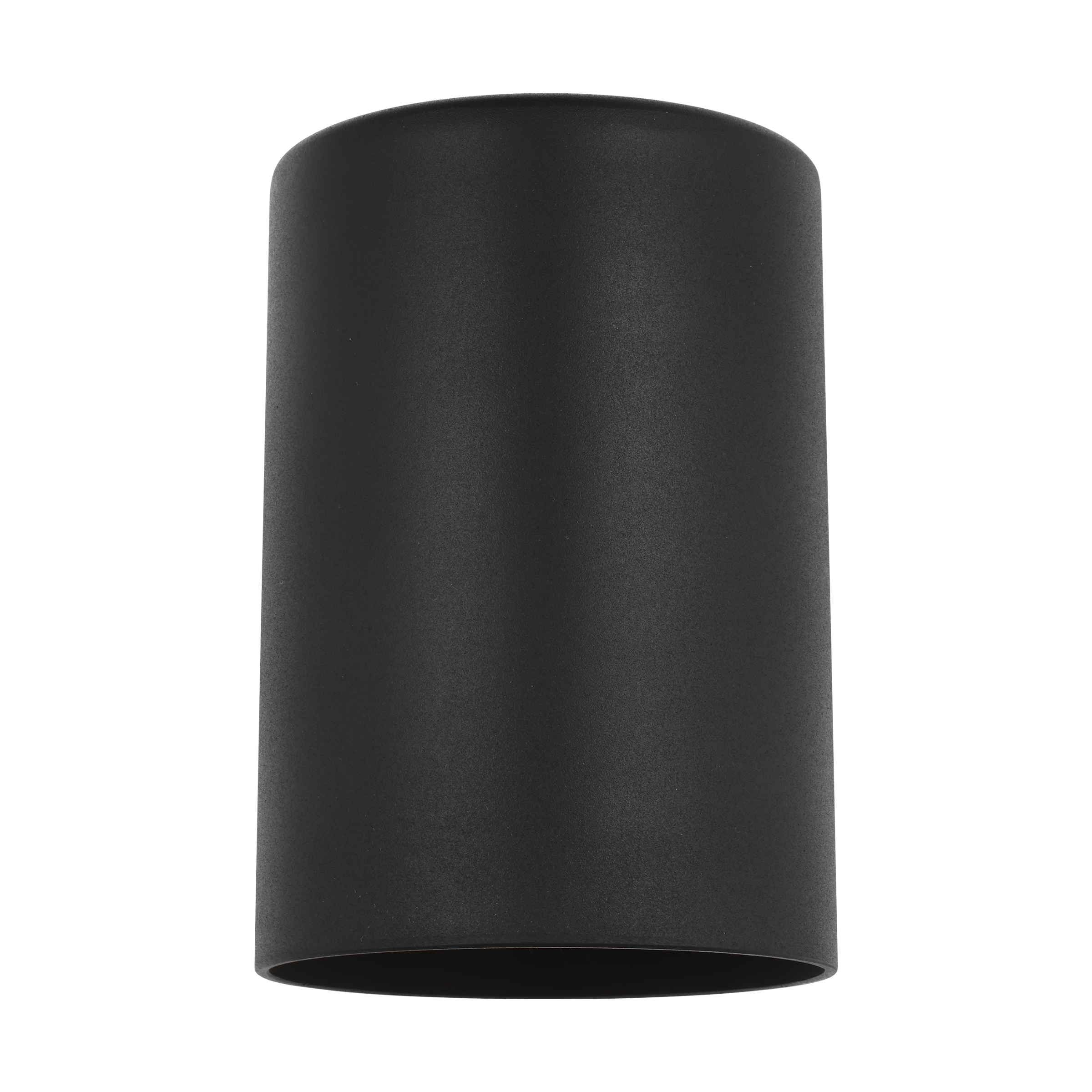 Outdoor Cylinders Small One Light Wall Lantern Textured Black