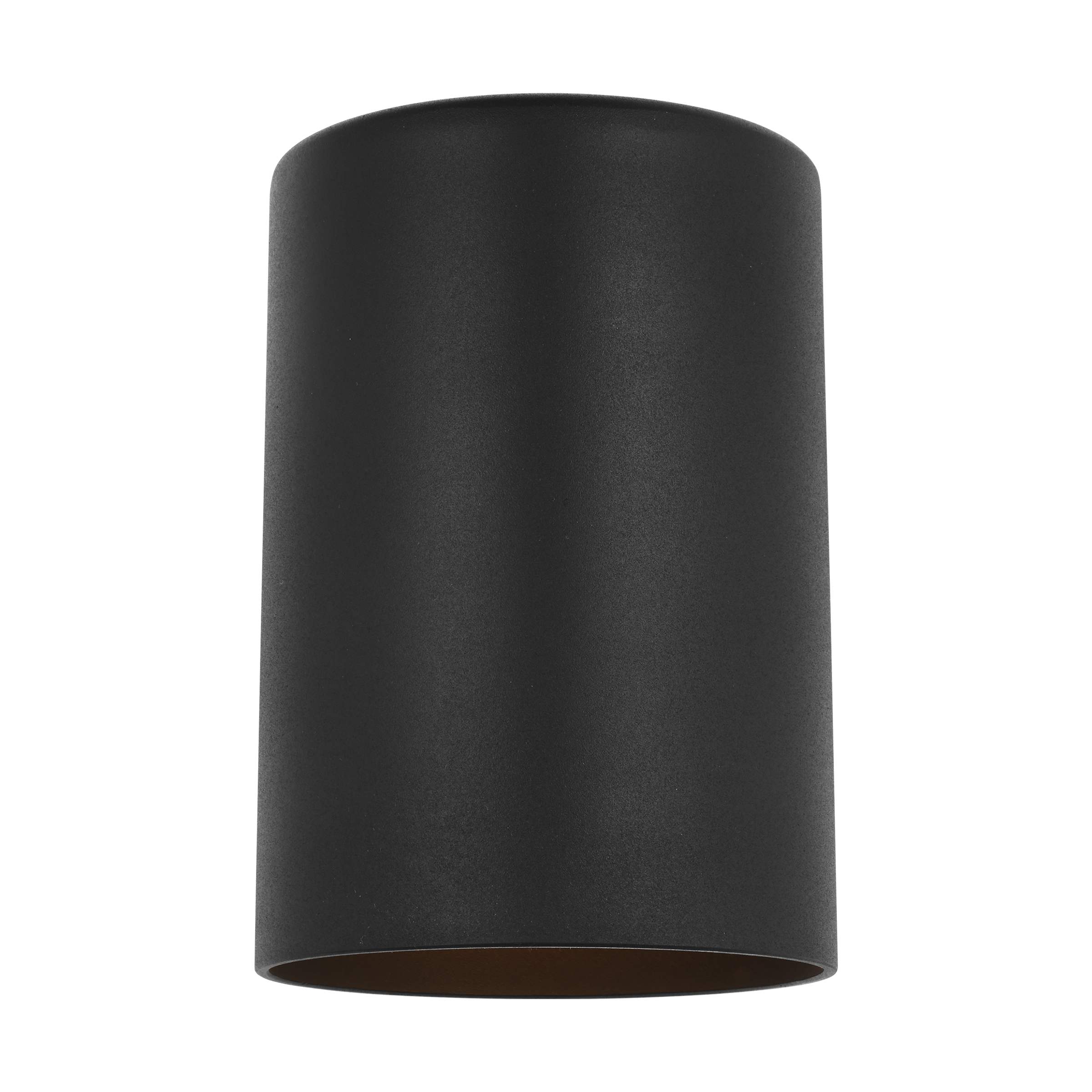 Outdoor Cylinders Small One Light Wall Lantern Textured Black
