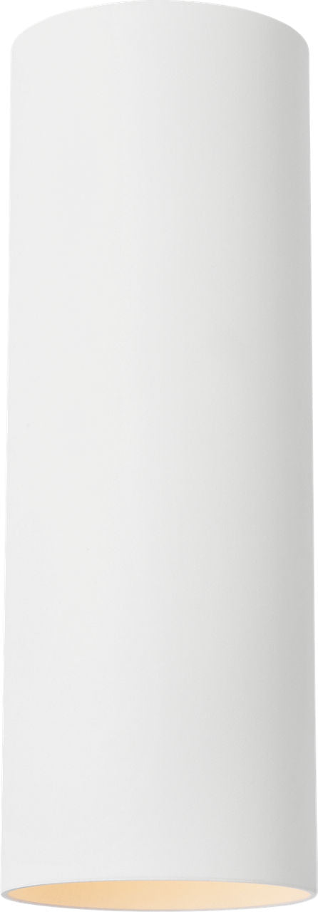 Outdoor Cylinders Medium Two Light Wall Lantern Outdoor Textured White