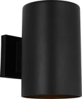 Outdoor Cylinders Medium One Light Wall Lantern Textured Black Bulb(s) Included