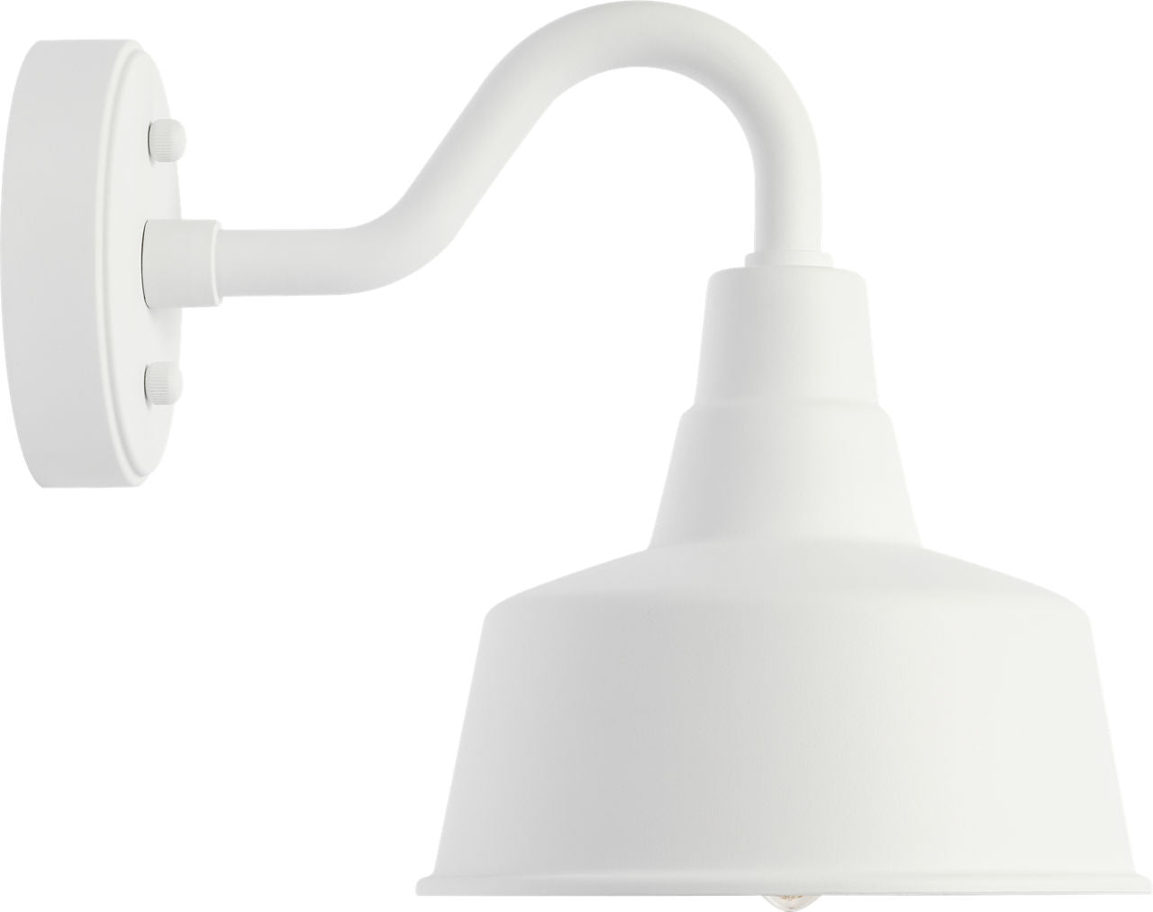 Barn Light Small StoneStrong Wall Lantern Outdoor Textured White