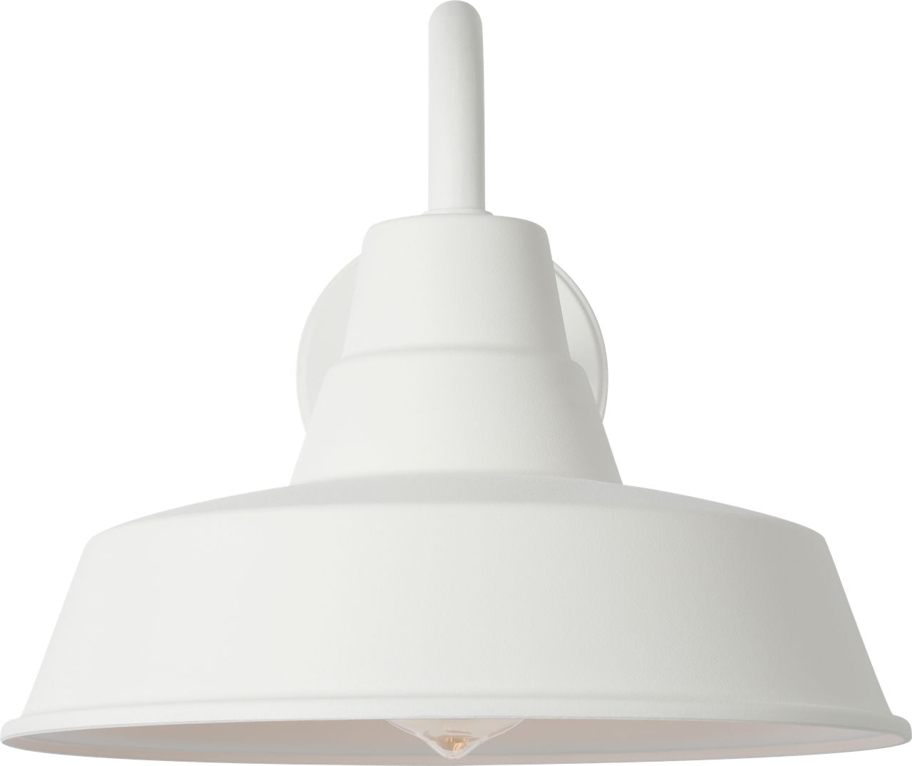 Barn Light StoneStrong Medium Wall Lantern Outdoor | Textured White