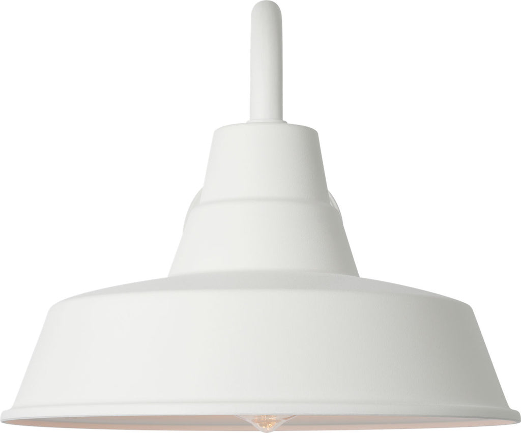 Barn Light StoneStrong Medium Wall Lantern Outdoor | Textured White