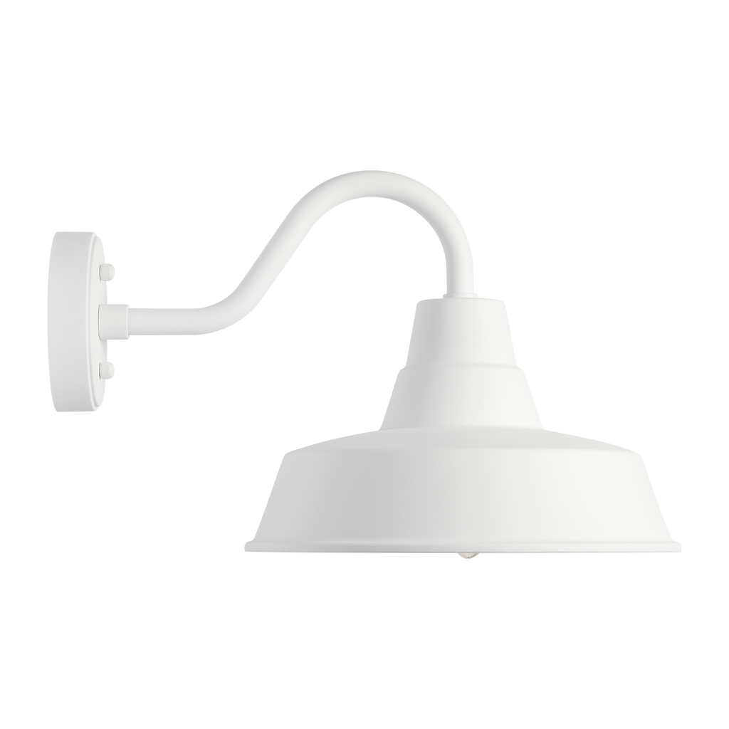 Barn Light StoneStrong Medium Wall Lantern Outdoor | Textured White