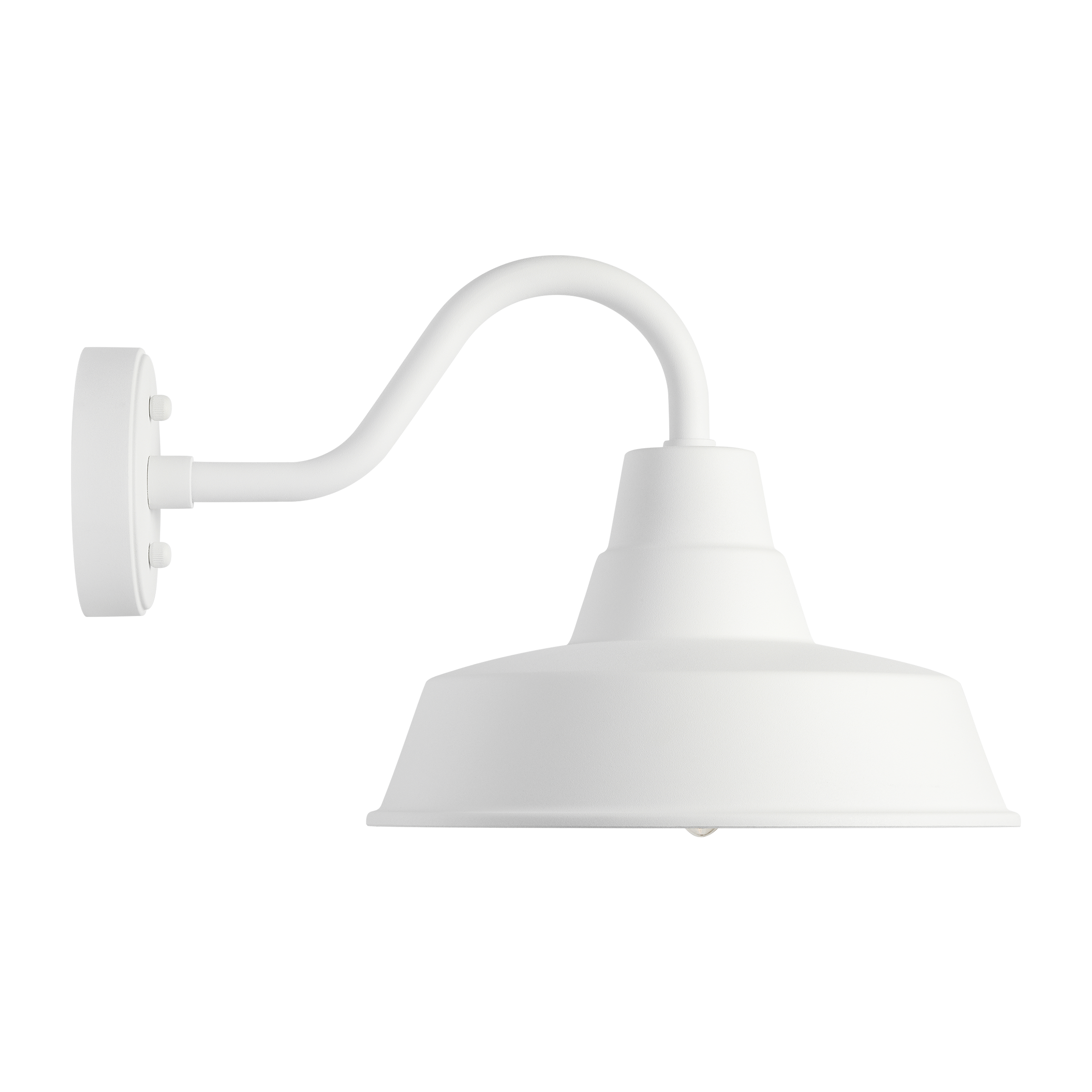 Barn Light StoneStrong Medium Wall Lantern Outdoor | Textured White