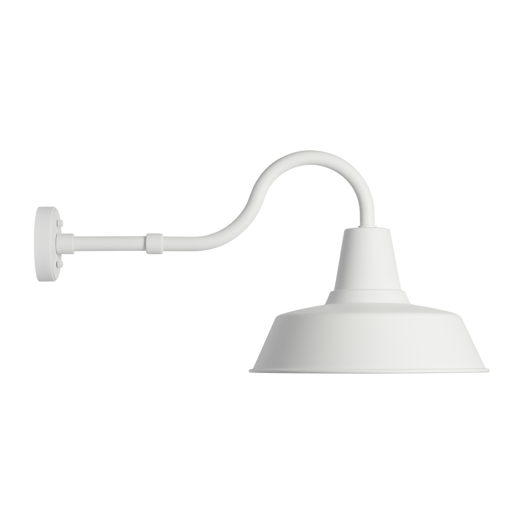 Barn Light Extra Large StoneStrong Wall Lantern Outdoor Textured White