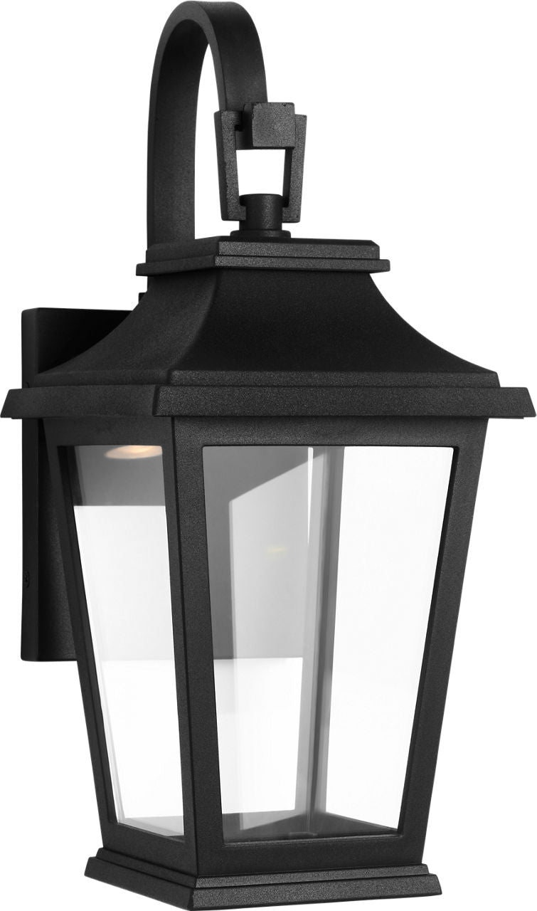 Warren Mini Lantern Textured Black Bulbs Inc