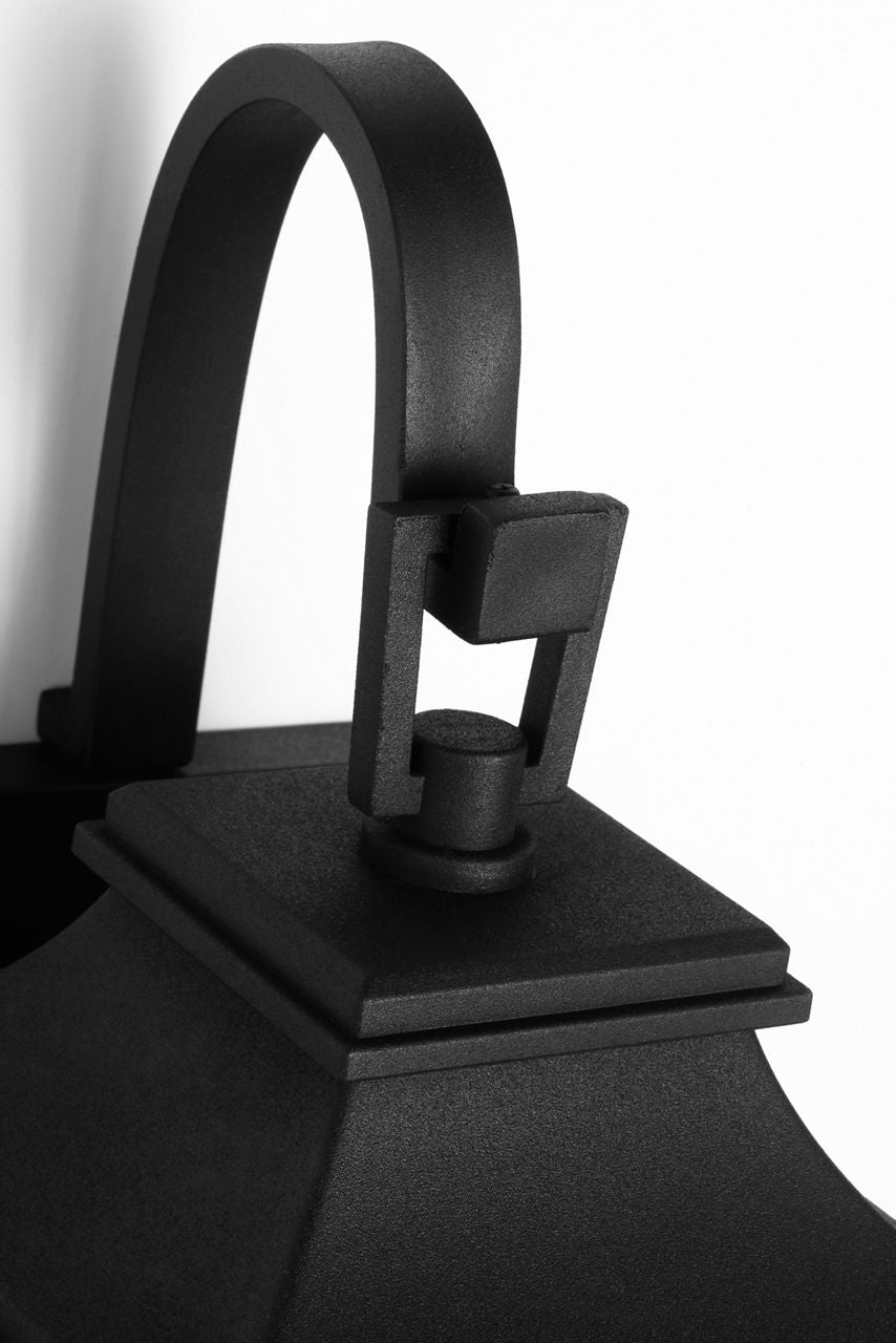 Warren Mini Lantern Textured Black Bulbs Inc