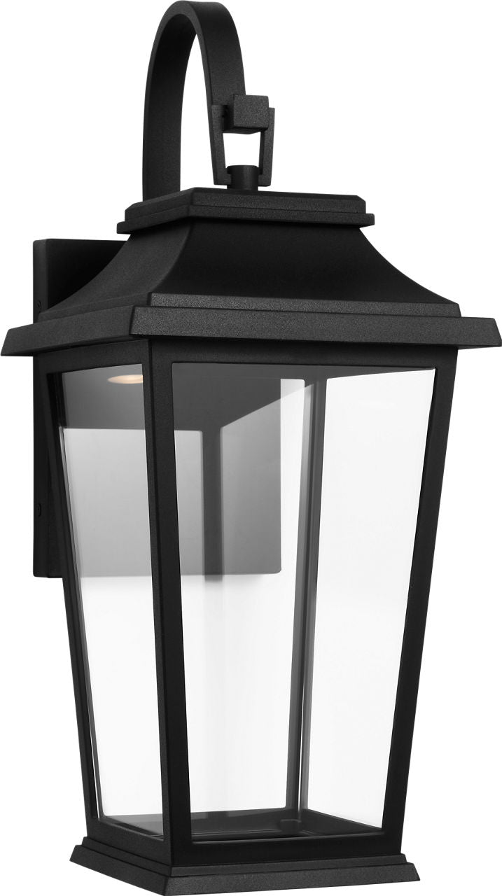 Warren Small Lantern Textured Black Bulbs Inc