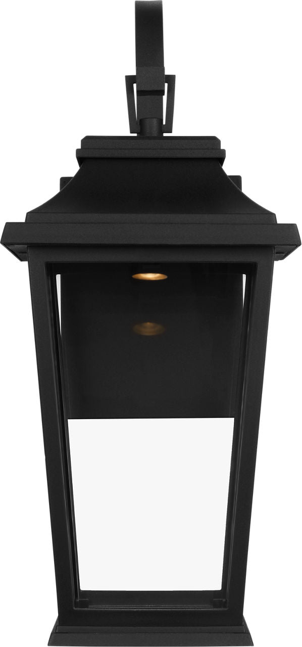 Warren Small Lantern Textured Black Bulbs Inc