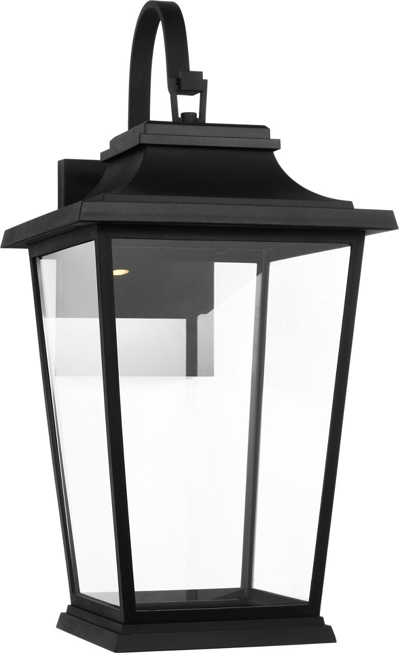 Warren Extra Large Lantern Textured Black Bulbs Inc