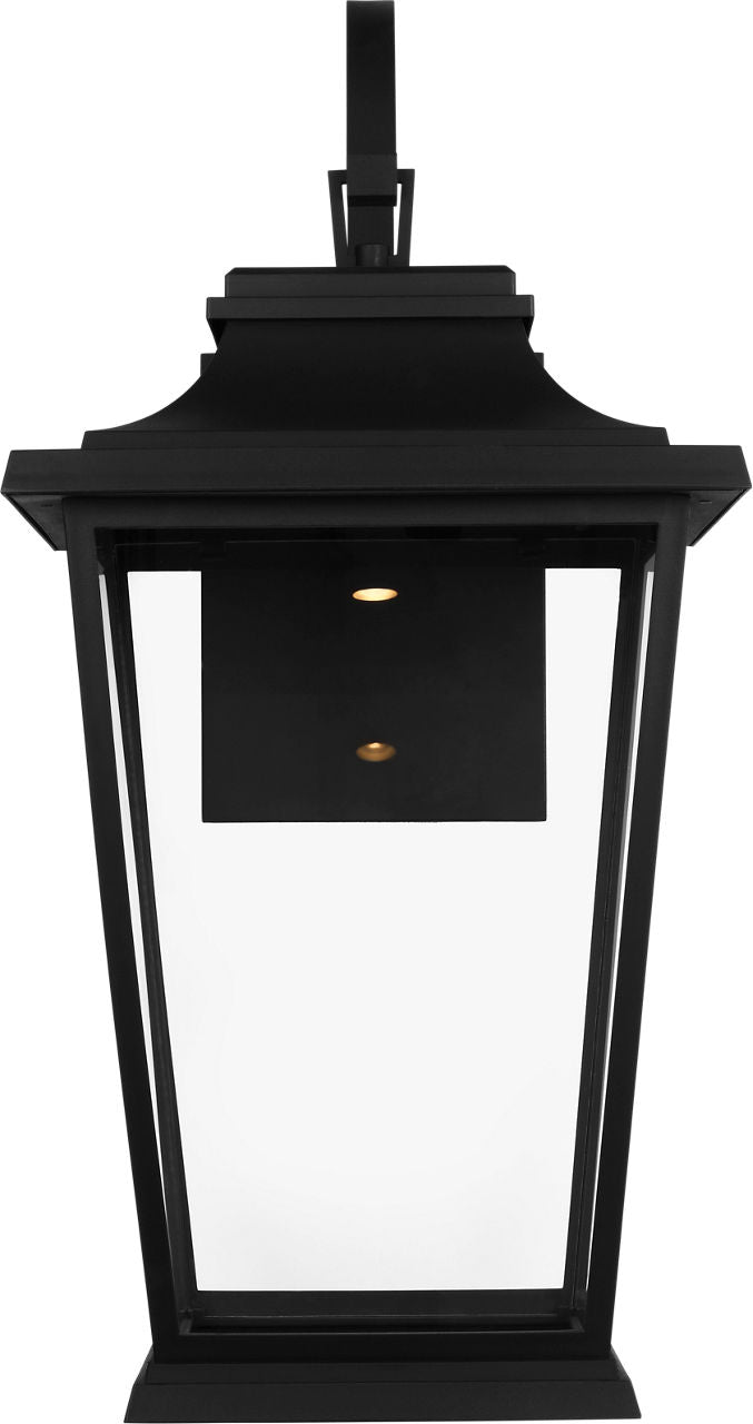 Warren Extra Large Lantern Textured Black Bulbs Inc