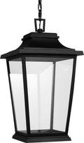 Warren Hanging Lantern Textured Black Bulbs Inc