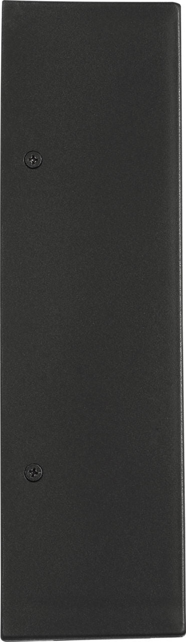 Kukei Large LED Wall Lantern Textured Black Bulbs Inc