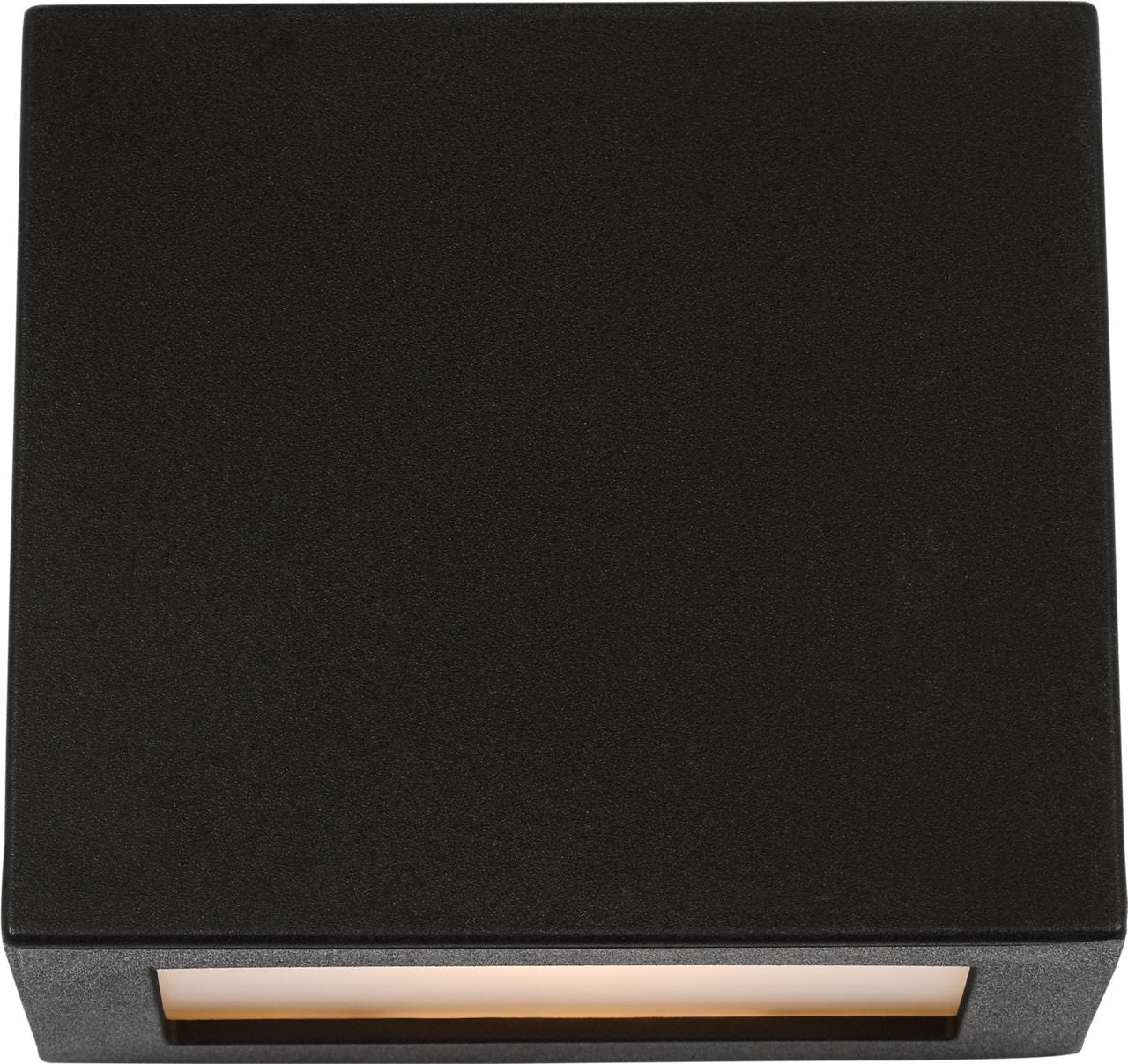 Kakudo Small LED Wall Lantern Textured Black Bulbs Inc