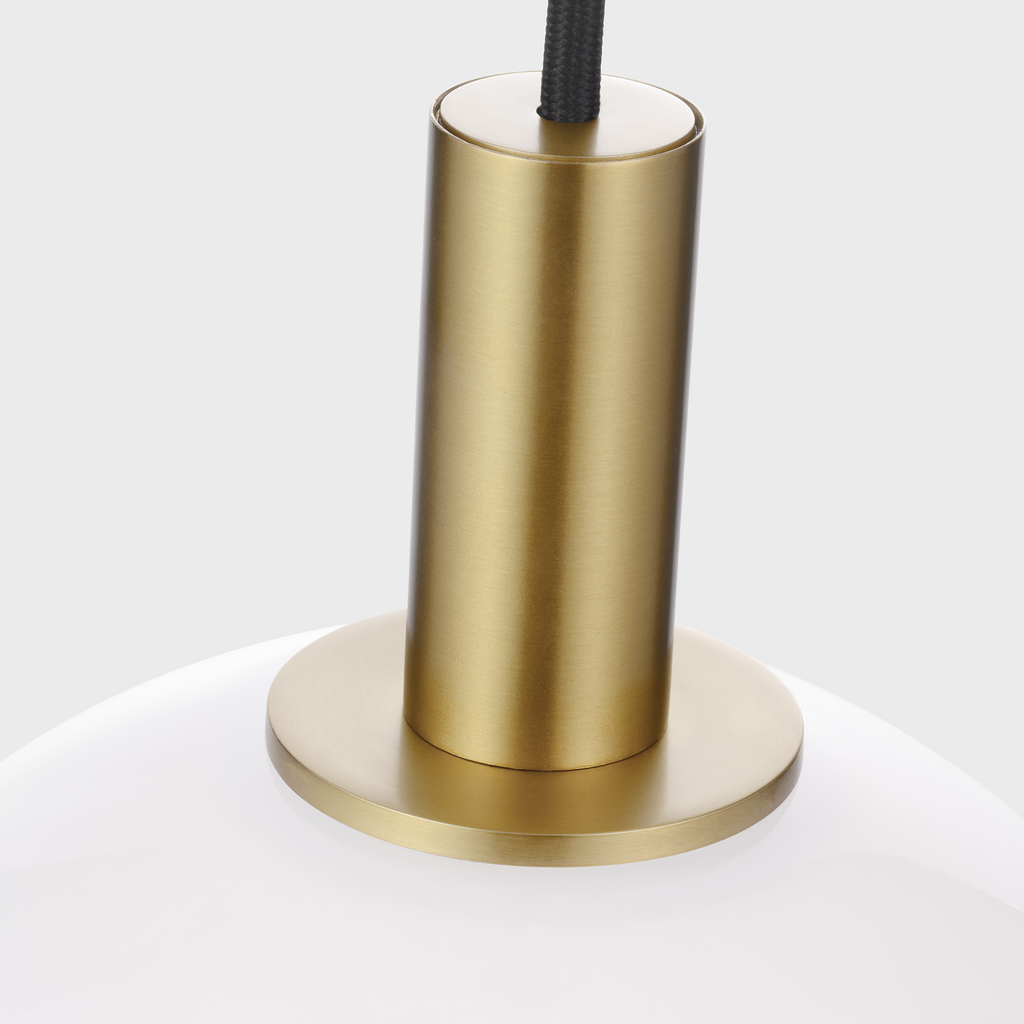 Torian Small Pendant Burnished Brass