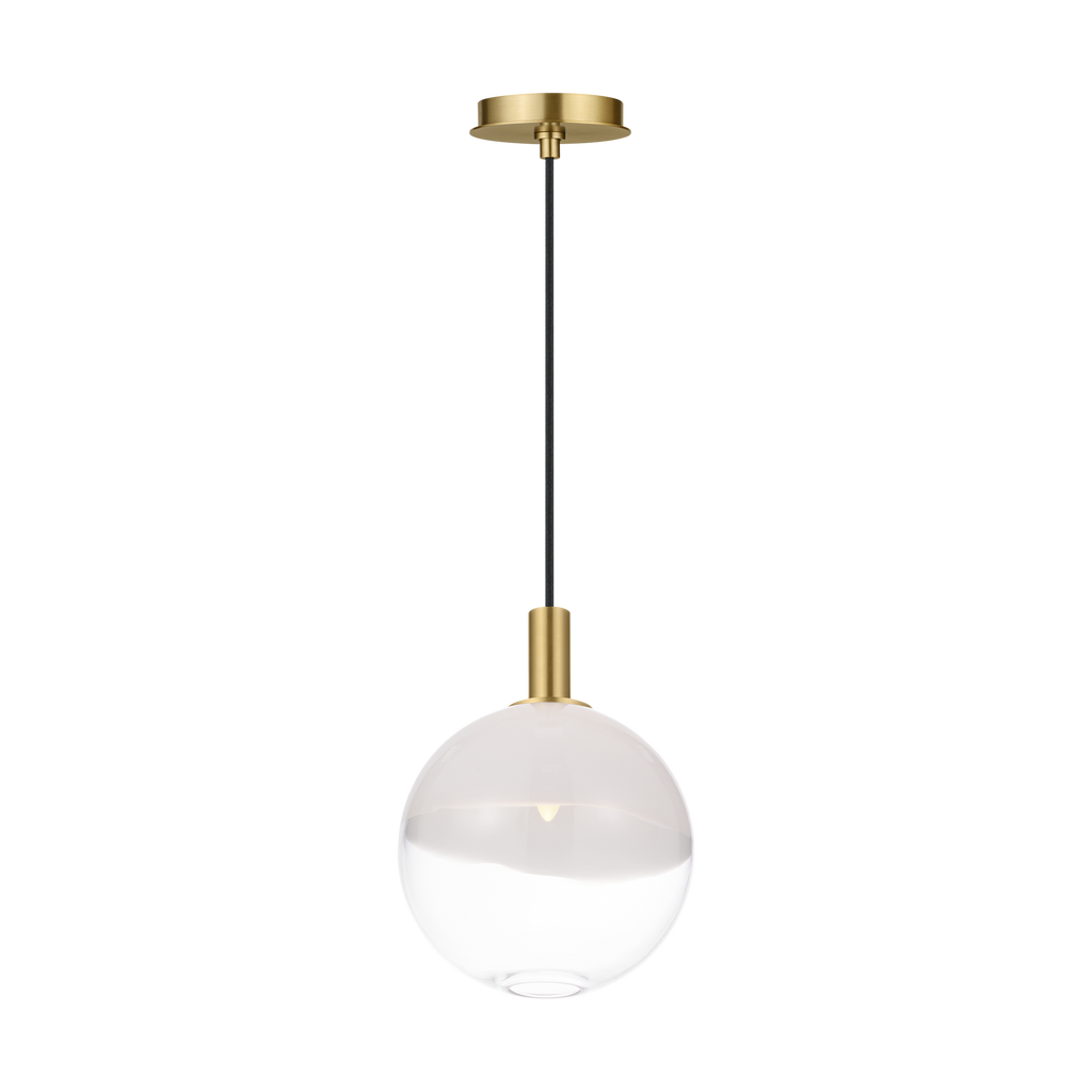 Torian Small Pendant Burnished Brass