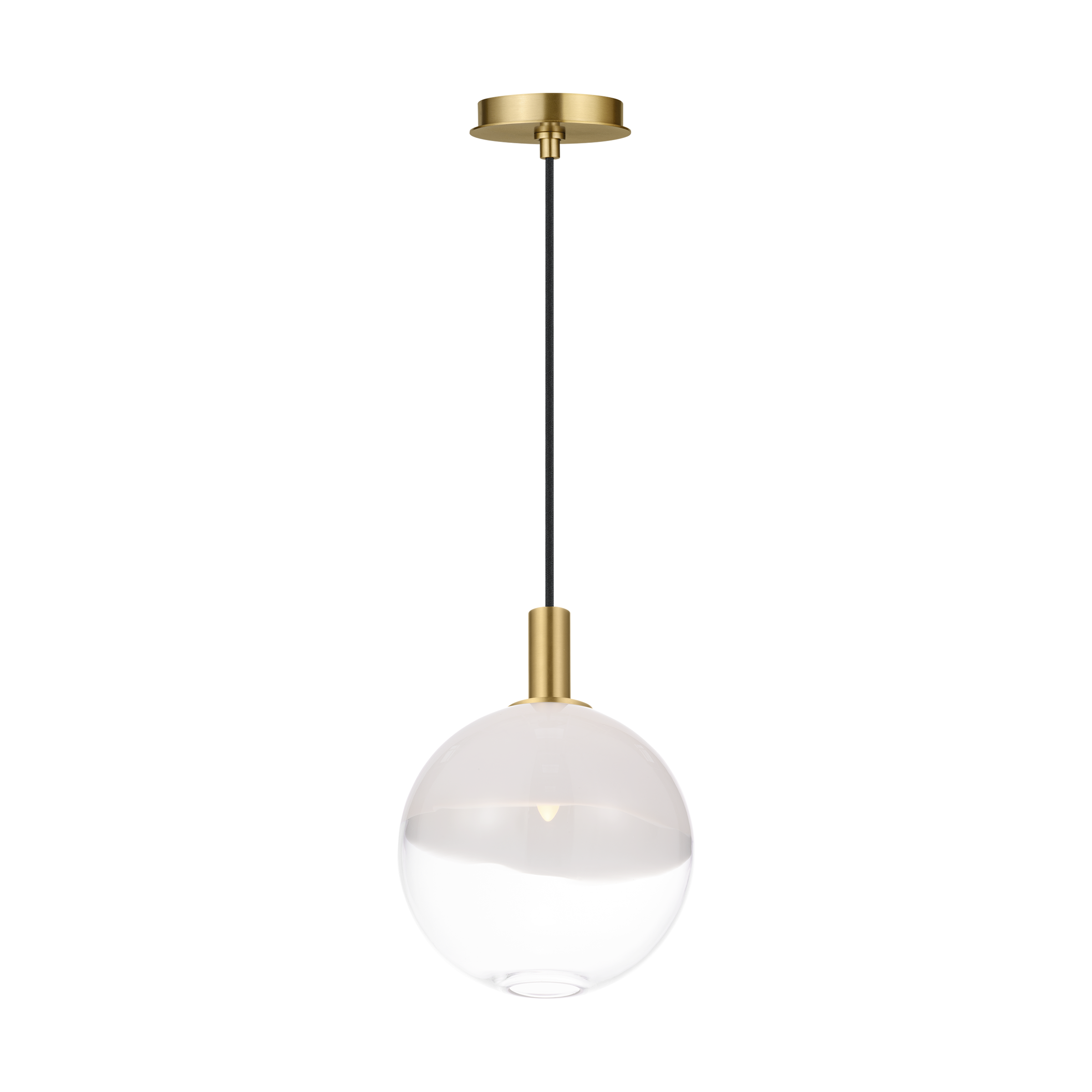 Torian Small Pendant Burnished Brass