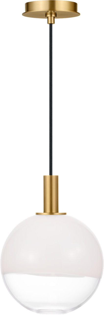 Torian Small Pendant Burnished Brass