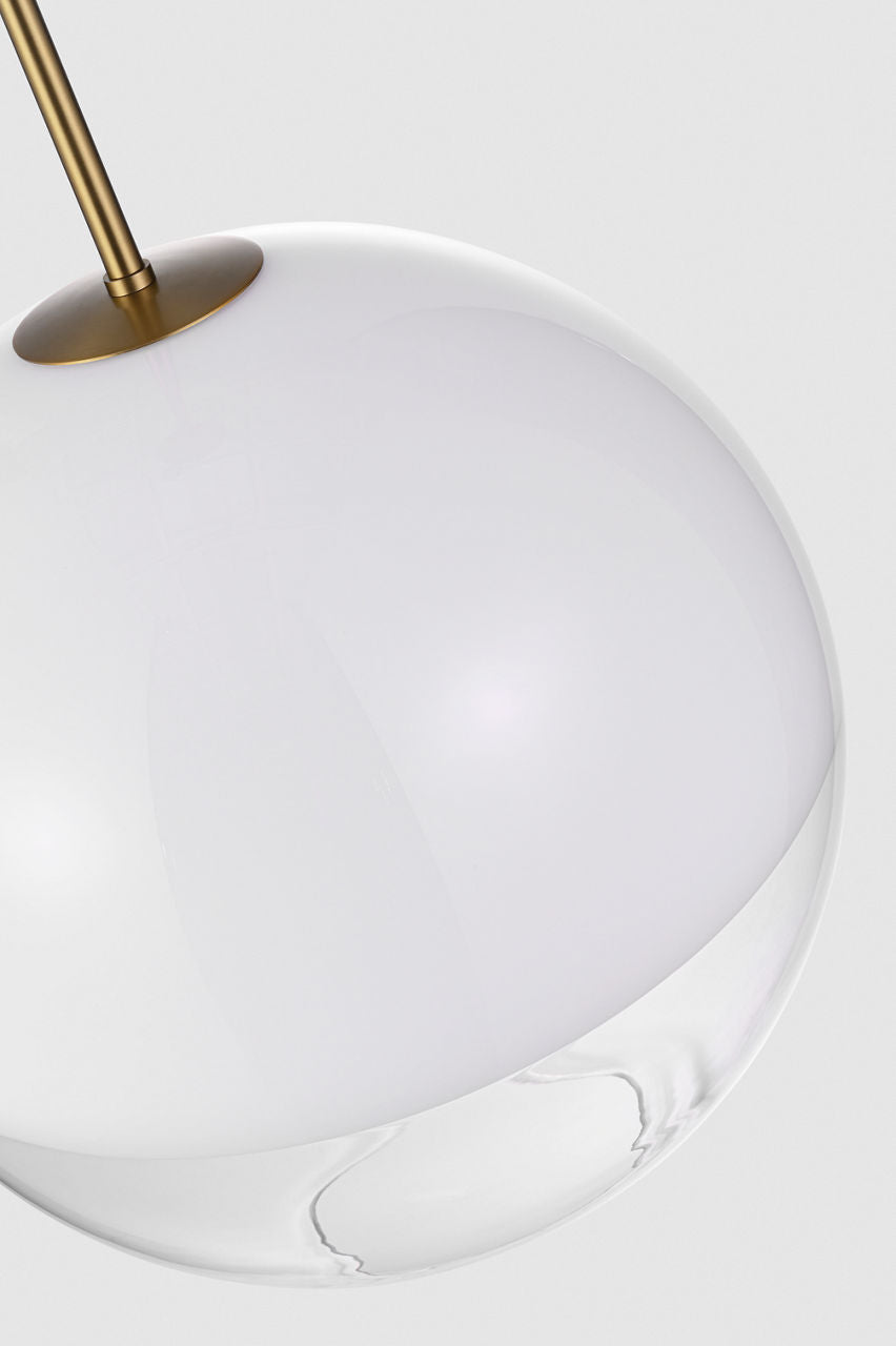 Torian Medium Pendant Burnished Brass