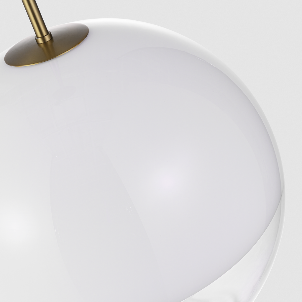 Torian Medium Pendant Burnished Brass