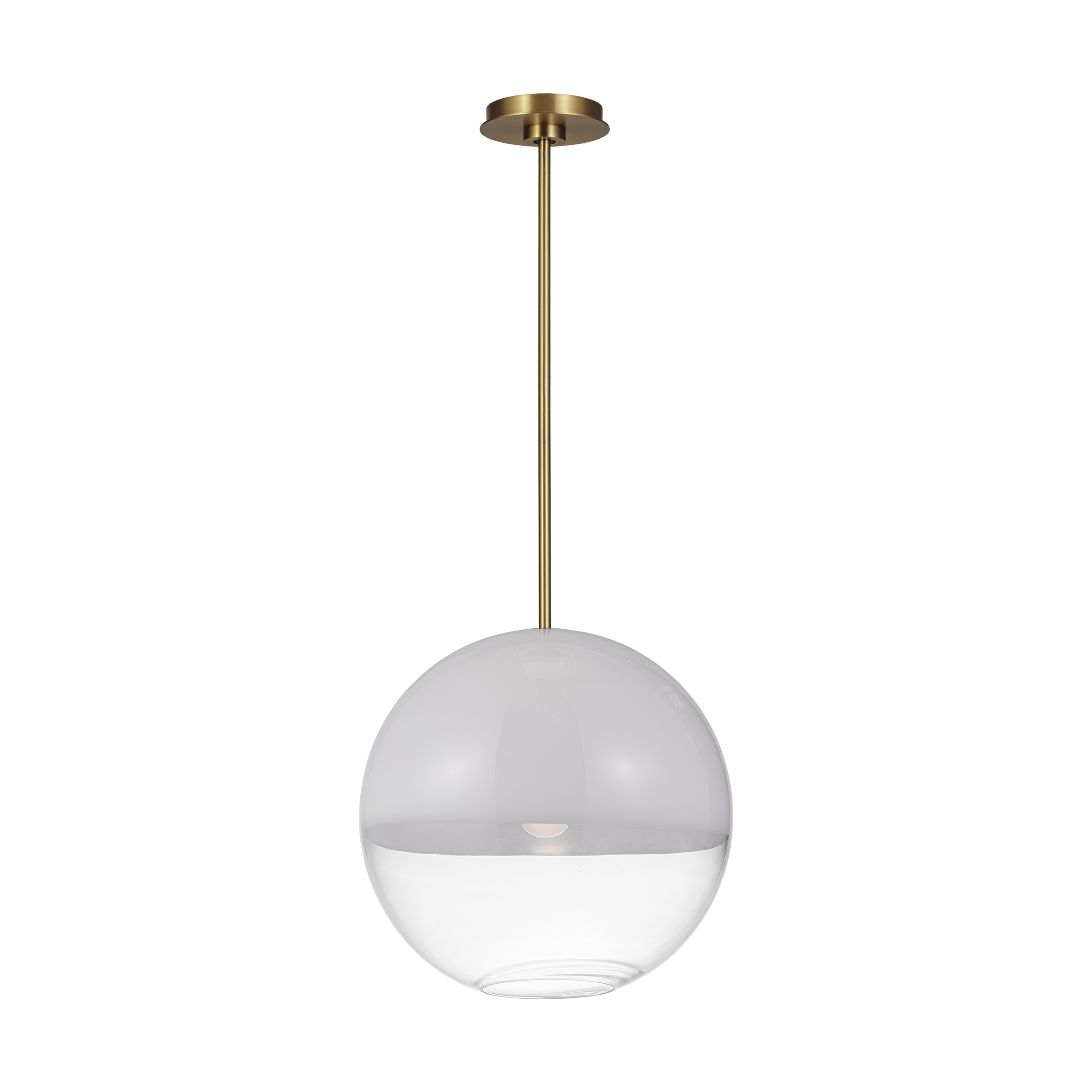 Torian Medium Pendant Burnished Brass