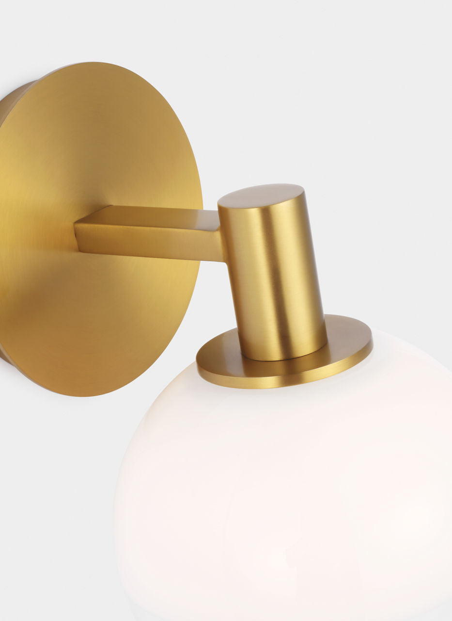 Torian Small Sconce Burnished Brass