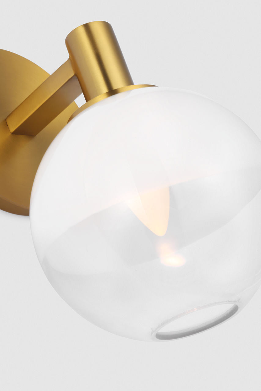 Torian Small Sconce Burnished Brass