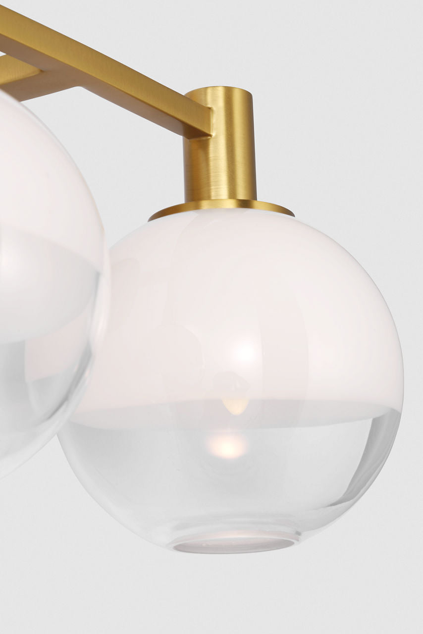 Torian 2 - Light Vanity Burnished Brass