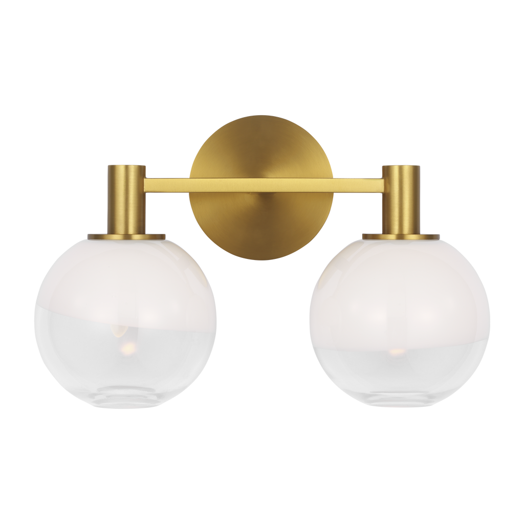 Torian 2 - Light Vanity Burnished Brass