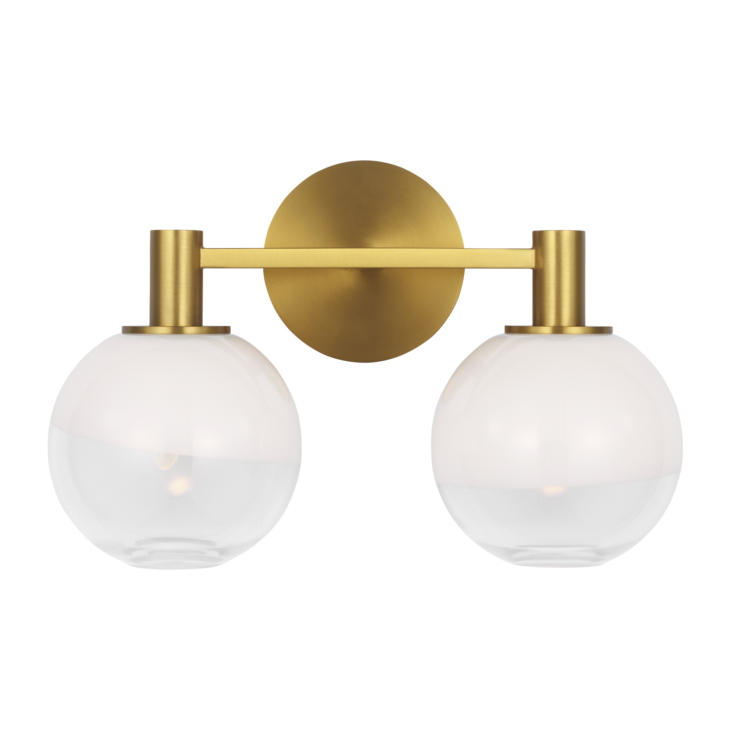 Torian 2 - Light Vanity Burnished Brass