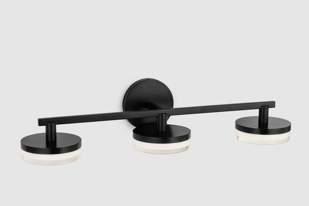Khan 3 - Light Vanity Aged Iron Bulbs Inc